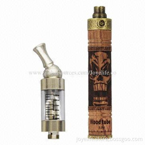 Wooden Vision Twist Electronic Cigarette Starter Kit with 3.3-4.8V Variable Voltage